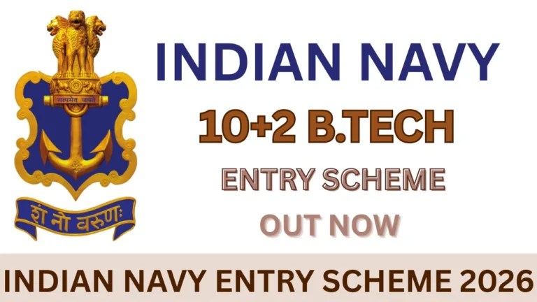 INDIAN NAVY ENTRY SCHEME 2026
