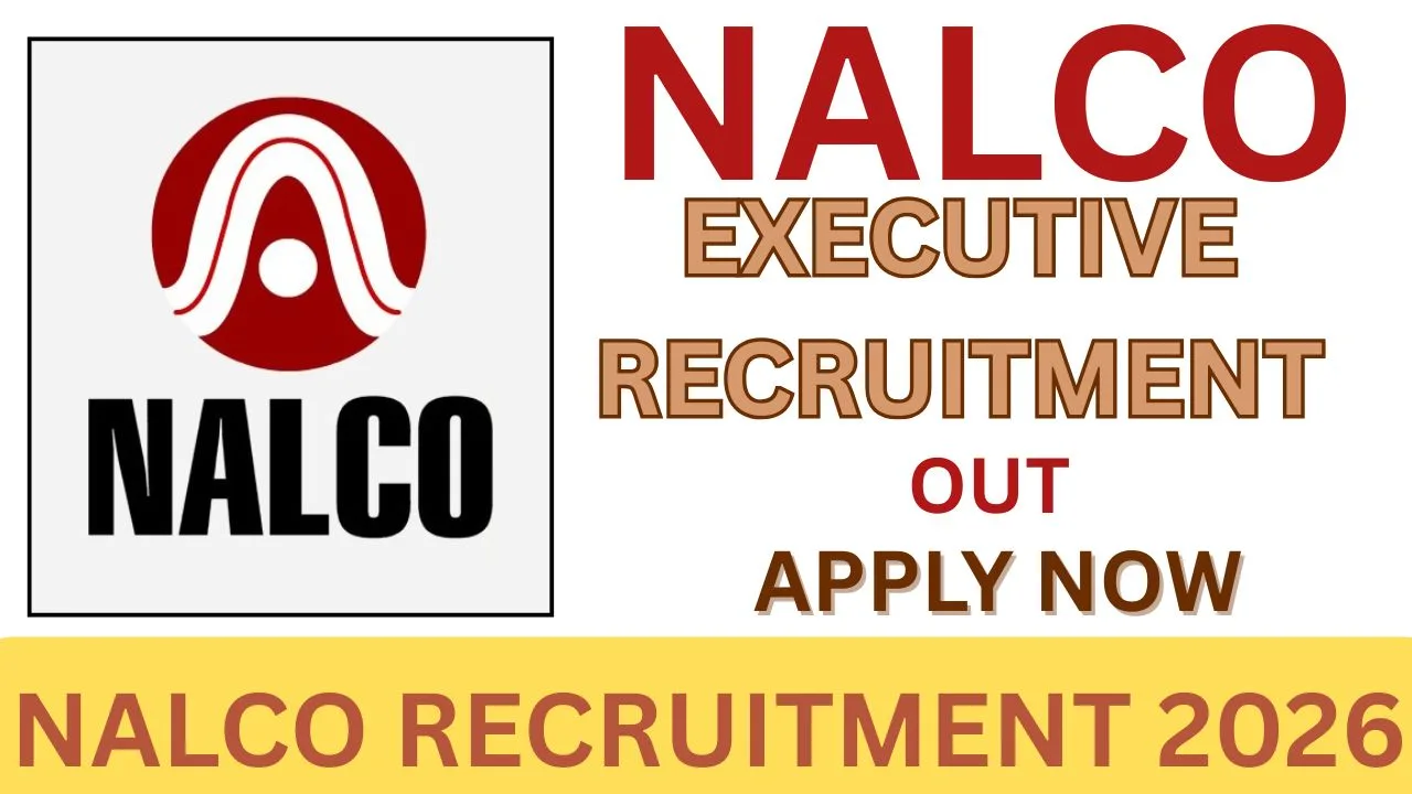NALCO RECRUITMENT 2026