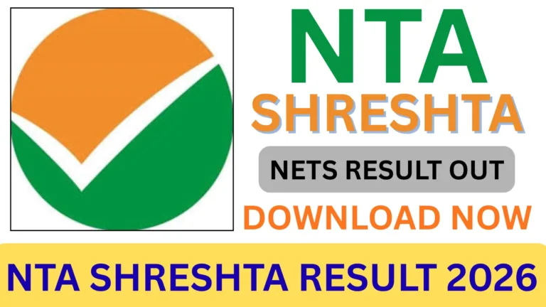 NTA SHRESHTA RESULT 2026